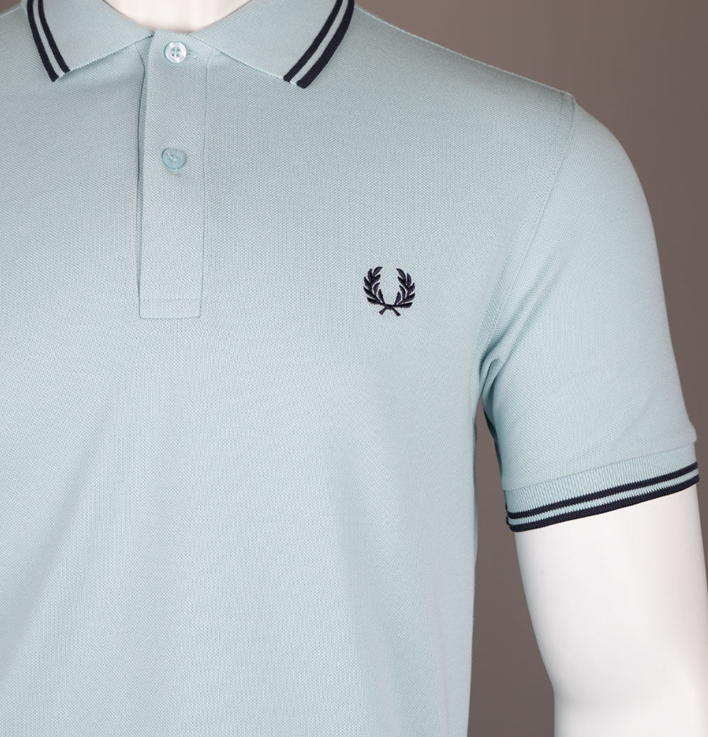 Fred Perry M3600 Polo Shirt Ball Boy Blue/Dark Airforce - Image 3