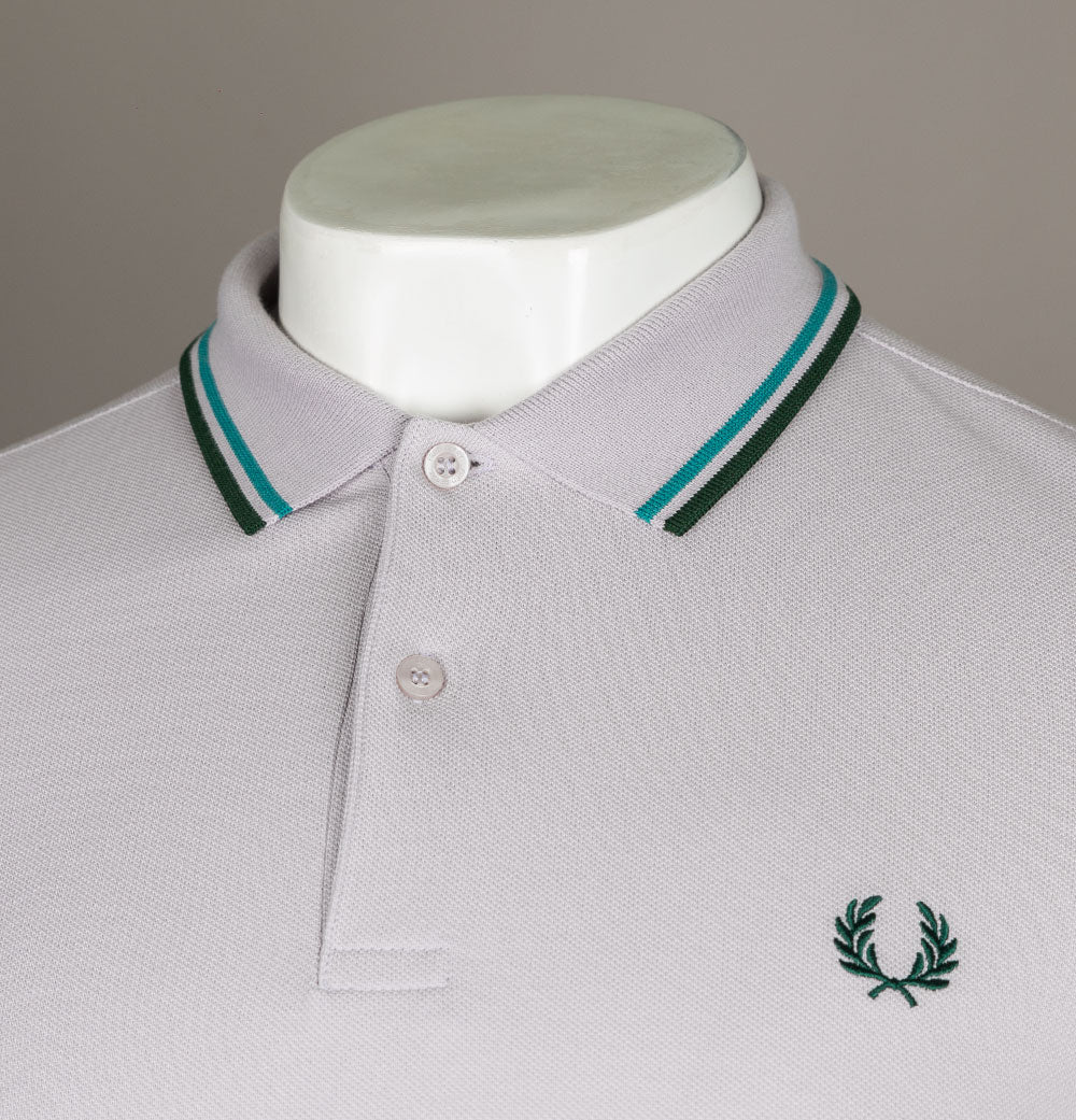 Fred Perry M3600 Polo Shirt Rain - Image 3