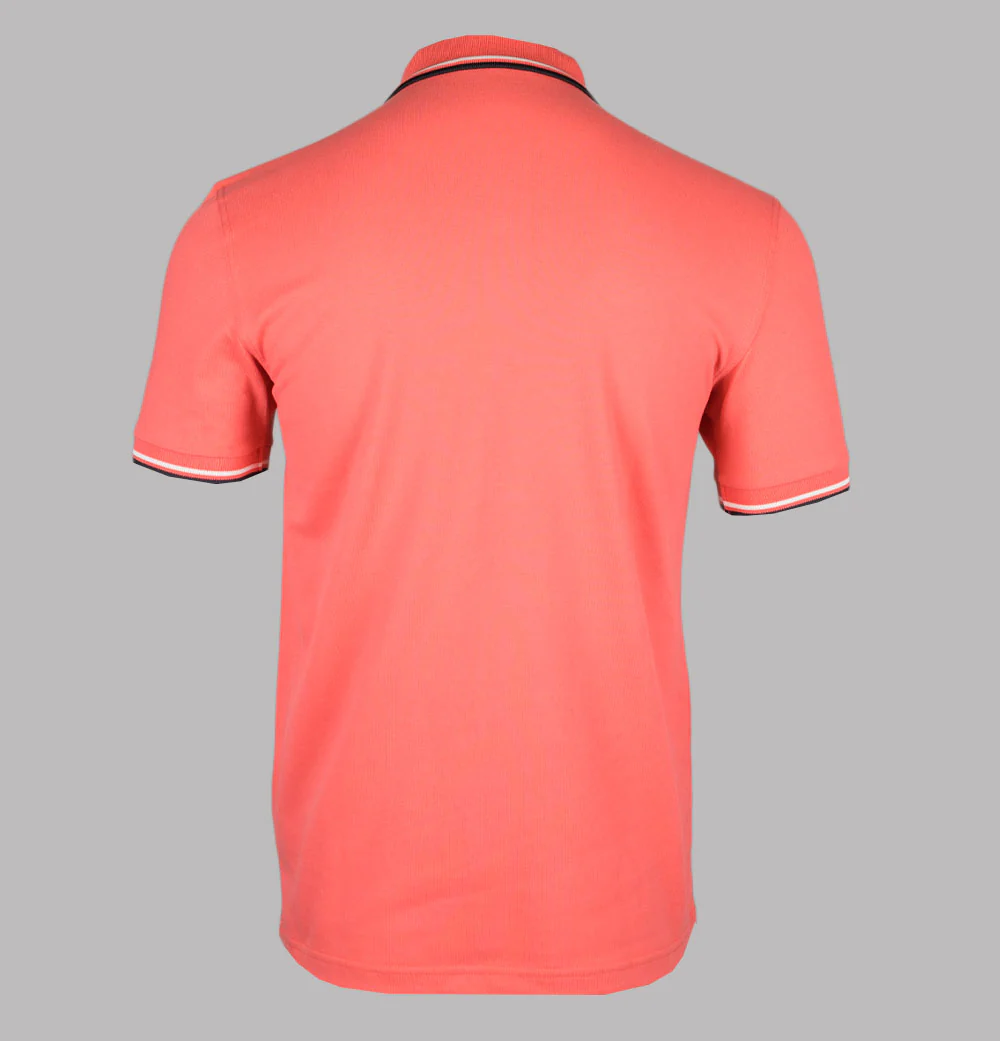 Fred Perry M3600 Polo Shirt Strawberry Cream/Ecru/Black - Image 2