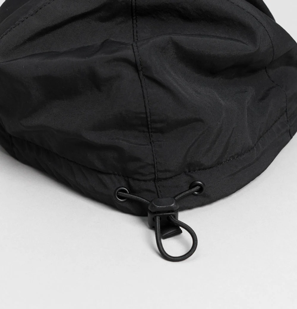 Fred Perry Piped Dual Branded Cap Black/Limestone - Image 5