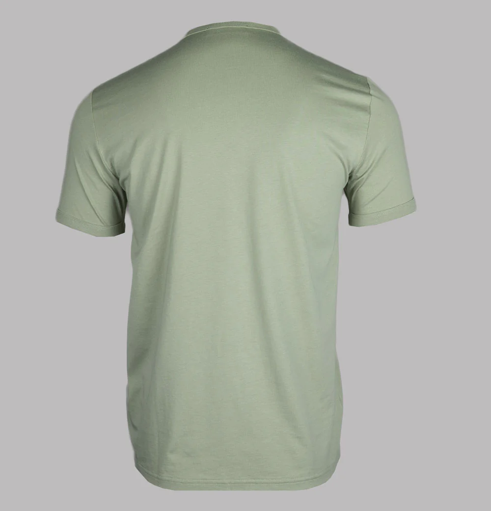 Fred Perry Ringer T-Shirt Seagrass - Image 2