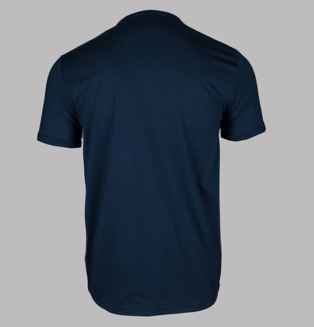 Fred Perry Ringer T-Shirt Tennis Blue - Image 2
