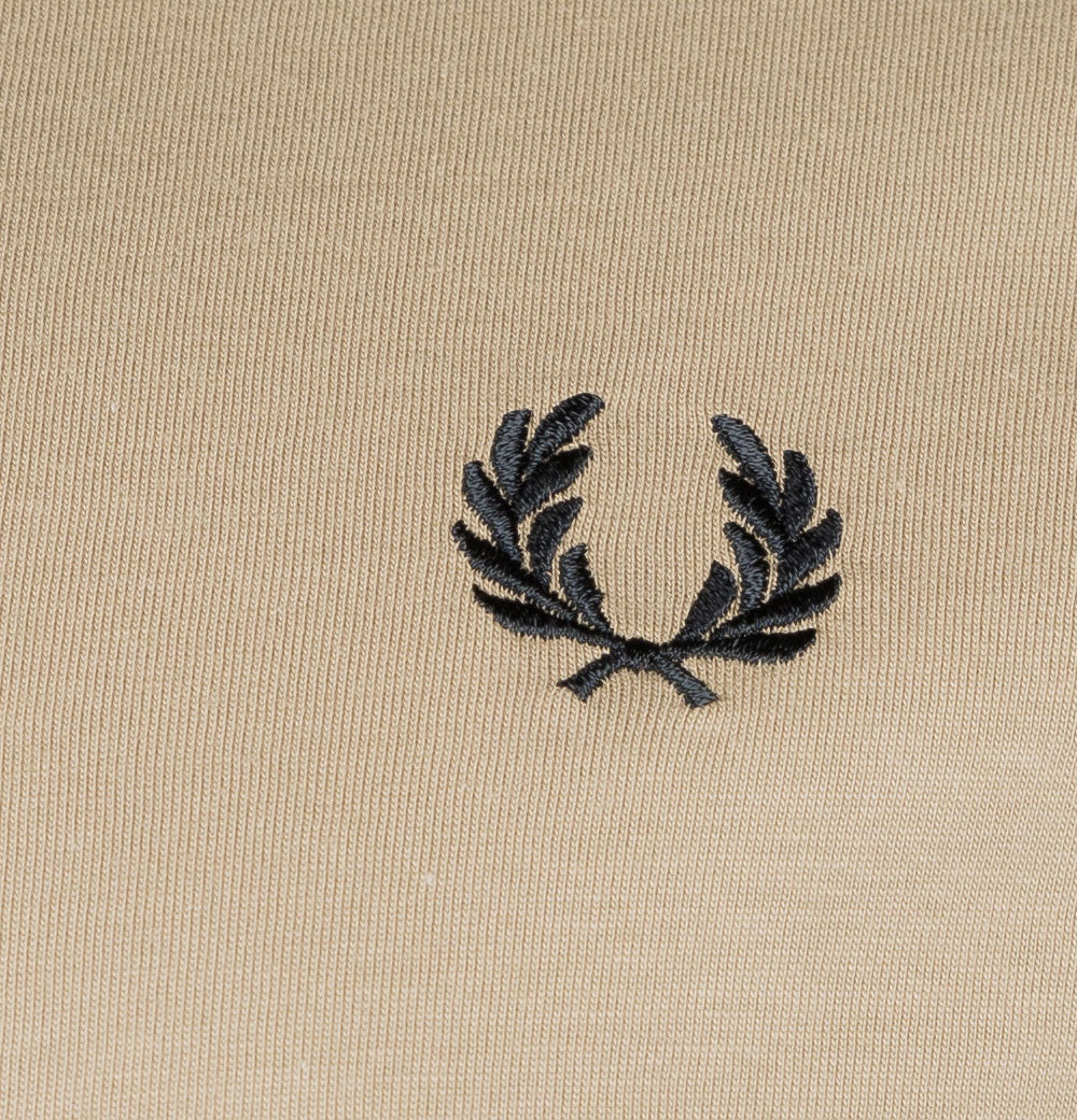 Fred Perry Ringer T-Shirt Warm Stone - Image 3