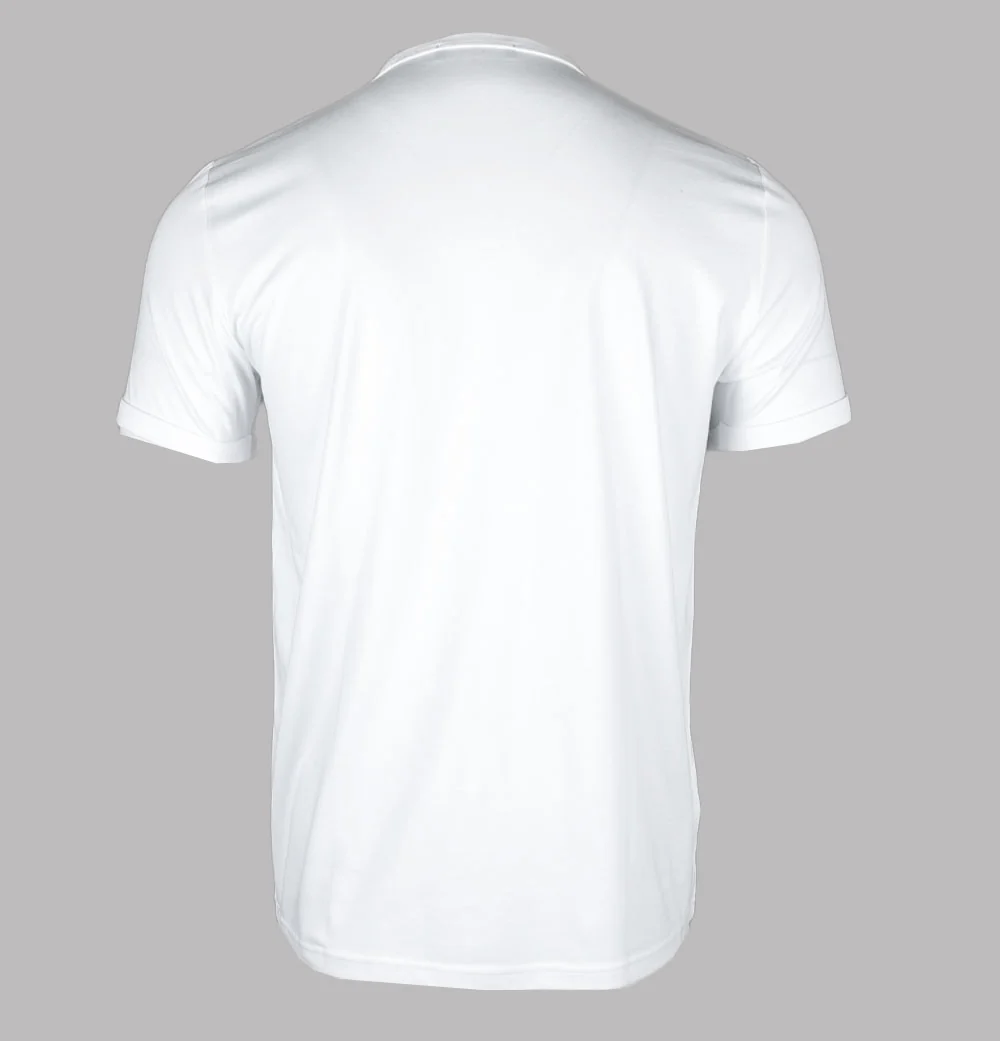 Fred Perry Ringer T-Shirt White - Image 2