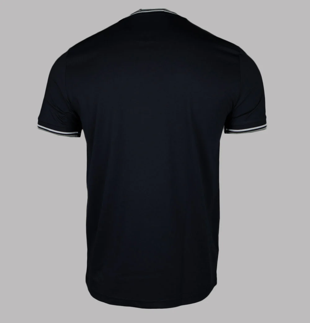 Fred Perry Twin Tipped T-Shirt Navy - Image 2