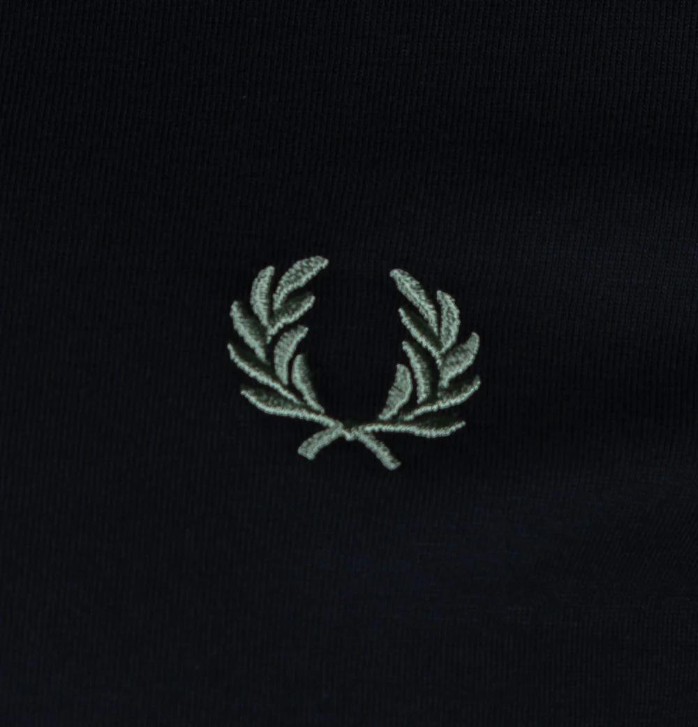 Fred Perry Twin Tipped T-Shirt Navy - Image 4