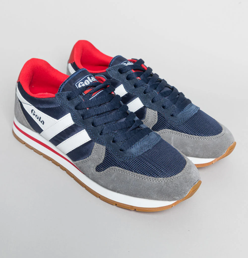 Gola Daytona Trainers Navy/Ash/White - Image 2