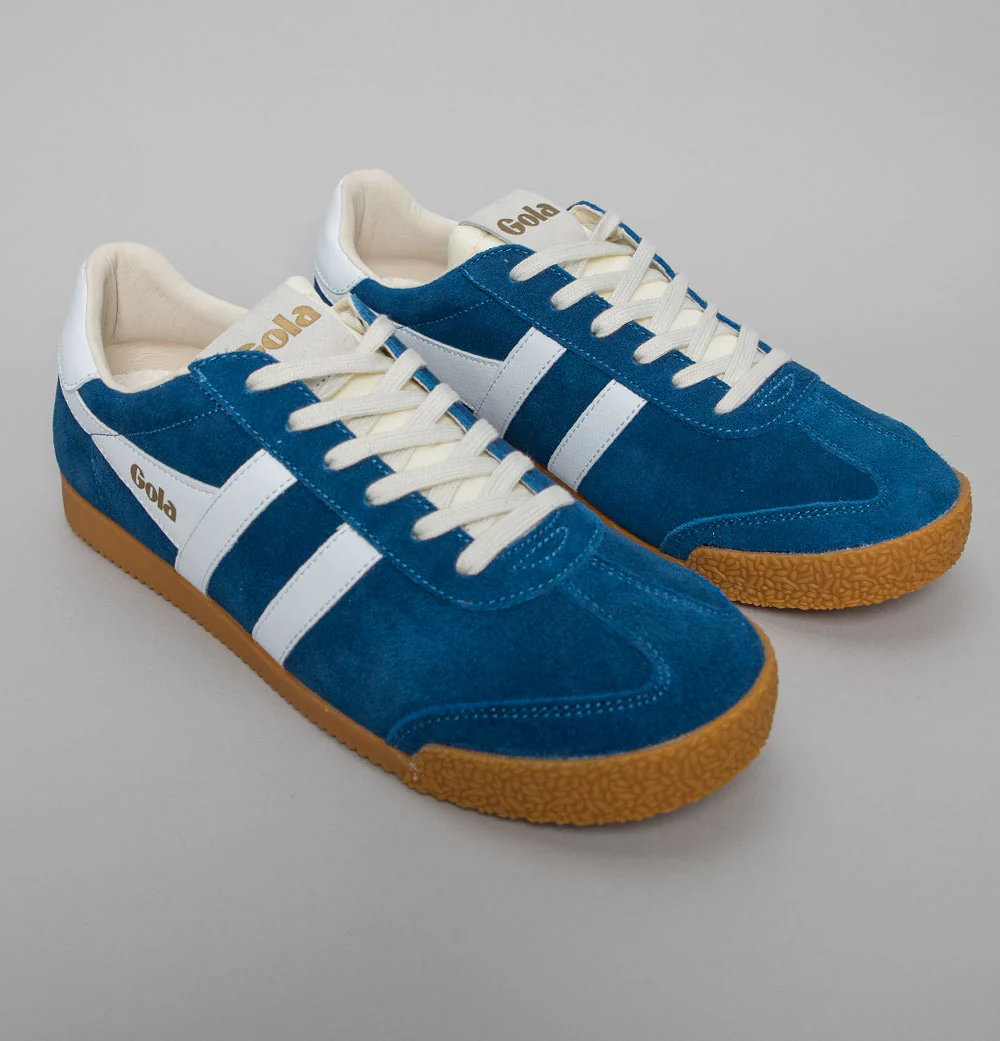 Gola Elan Trainers Marine Blue/White - Image 2