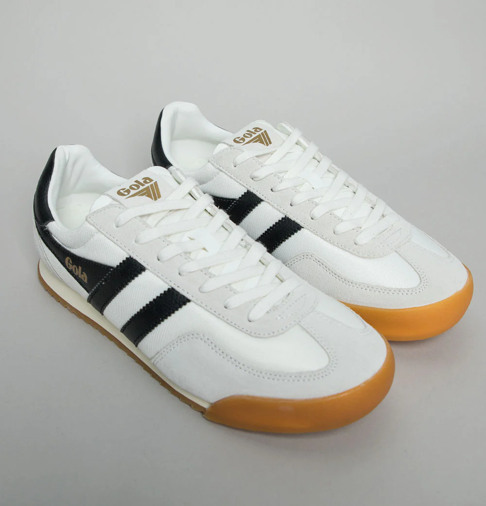 Gola Europa Trainers White/Black - Image 2