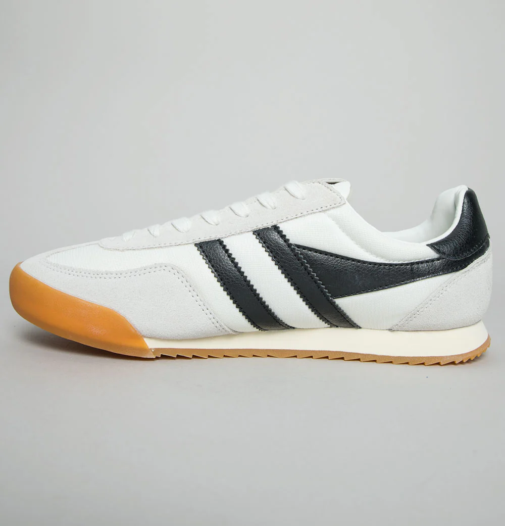Gola Europa Trainers White/Black - Image 4