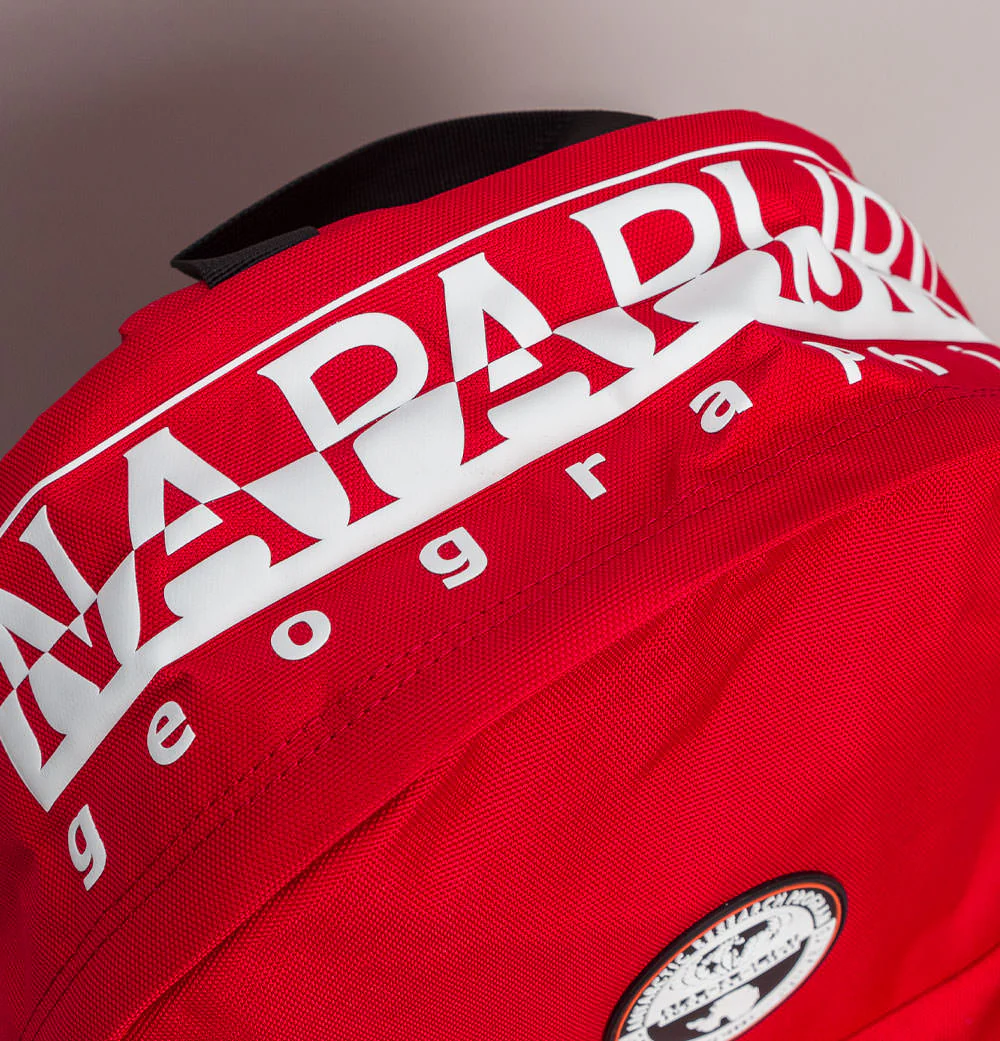 Napapijri Happy Day Backpack Bright Red - Image 4