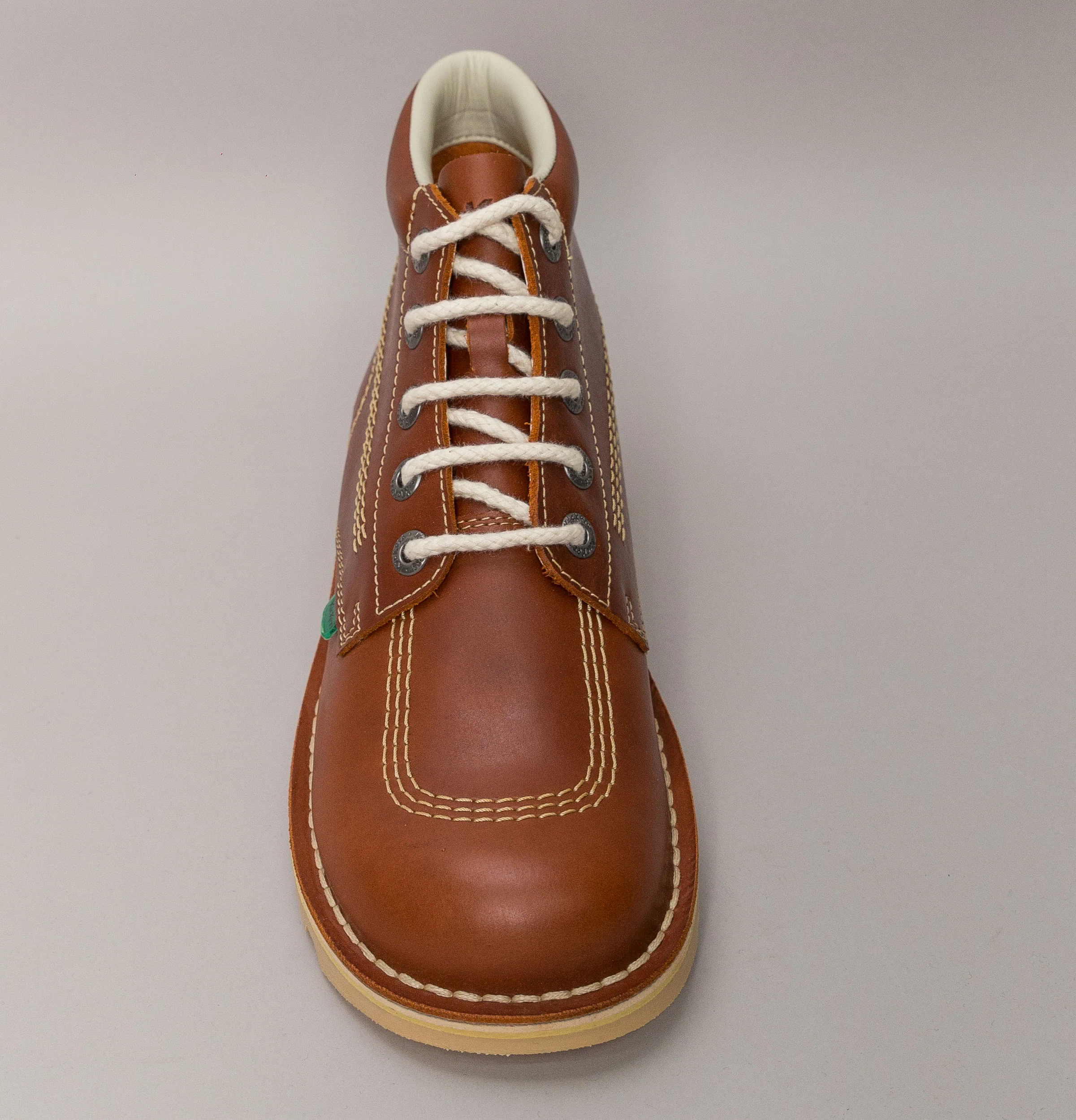 Kickers® Kick Hi Classic Boots Dark Tan - Image 3