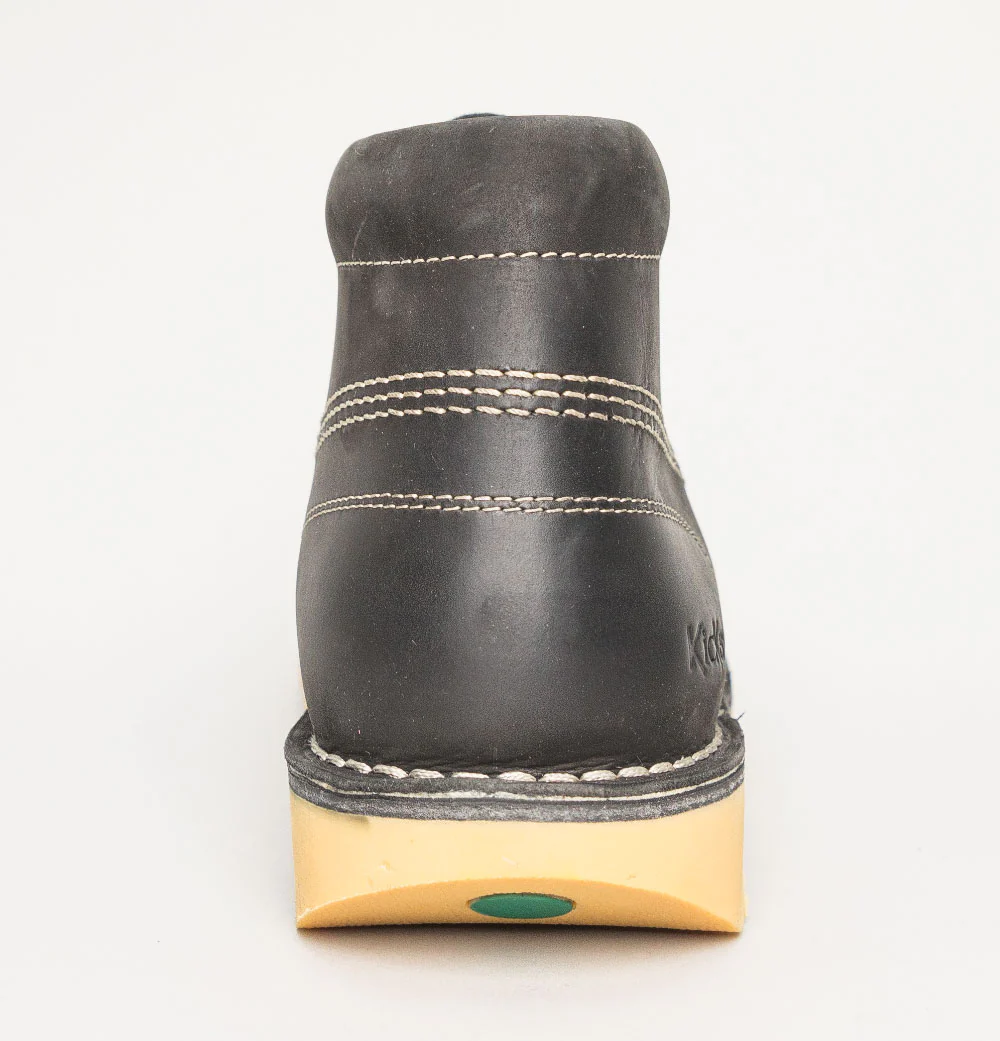 Kickers® Kick Hi Classic Boots Black/White - Image 5