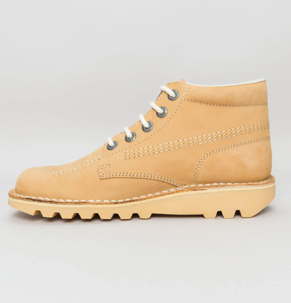 Kickers® Kick Hi Classic Boots Tan - Image 4