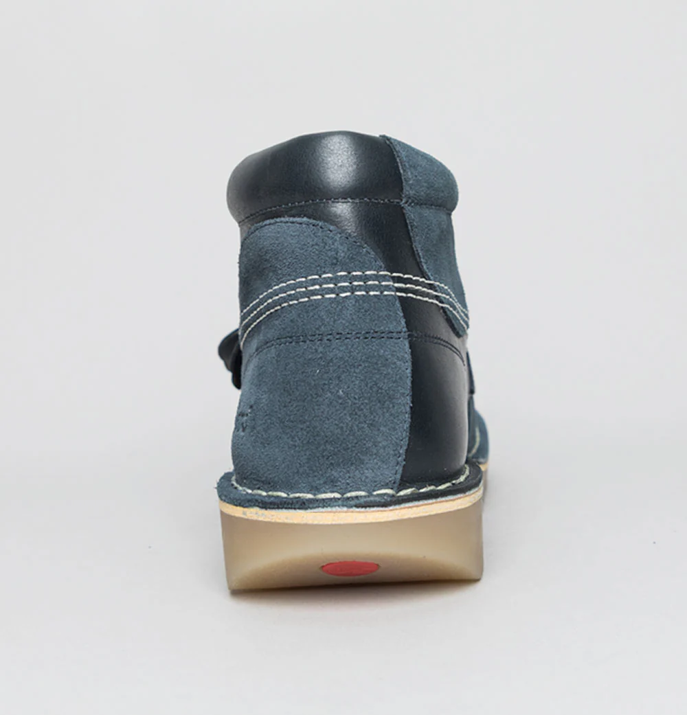 Kickers® Kick Hi Stitch Boots Navy - Image 5