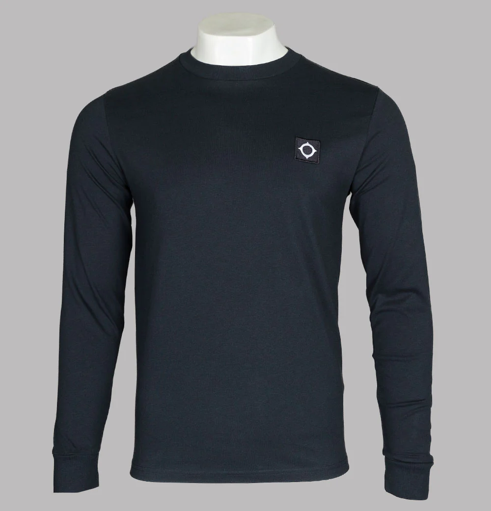 Ma.Strum L/S Icon T-Shirt Dark Navy