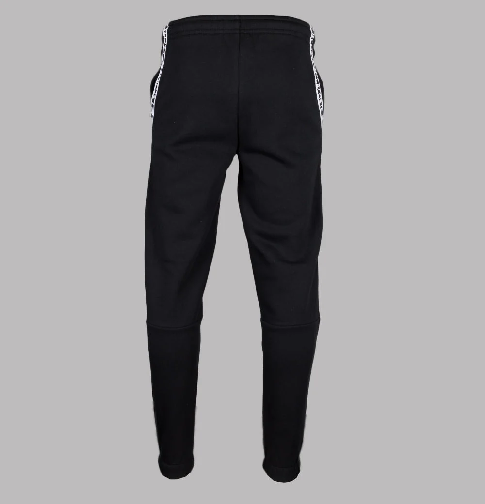 Lacoste Branded Taping Joggers Black - Image 3