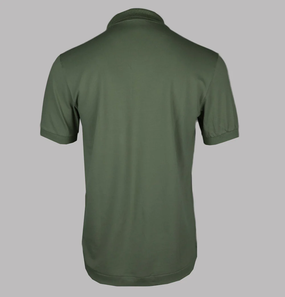Lacoste Classic Fit L.12.12 LIGHT Polo Shirt Khaki Green - Image 2