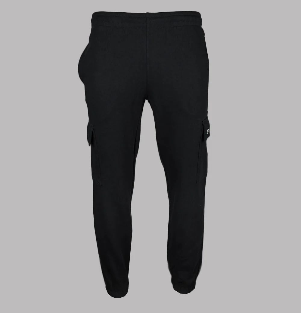 Lacoste Cotton Jersey Cargo Sweatpants Black - Image 2