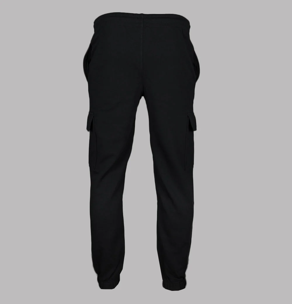 Lacoste Cotton Jersey Cargo Sweatpants Black - Image 3