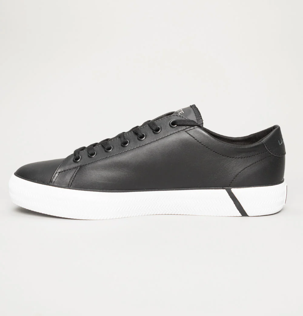 Lacoste Gripshot Trainers Black/White - Image 4