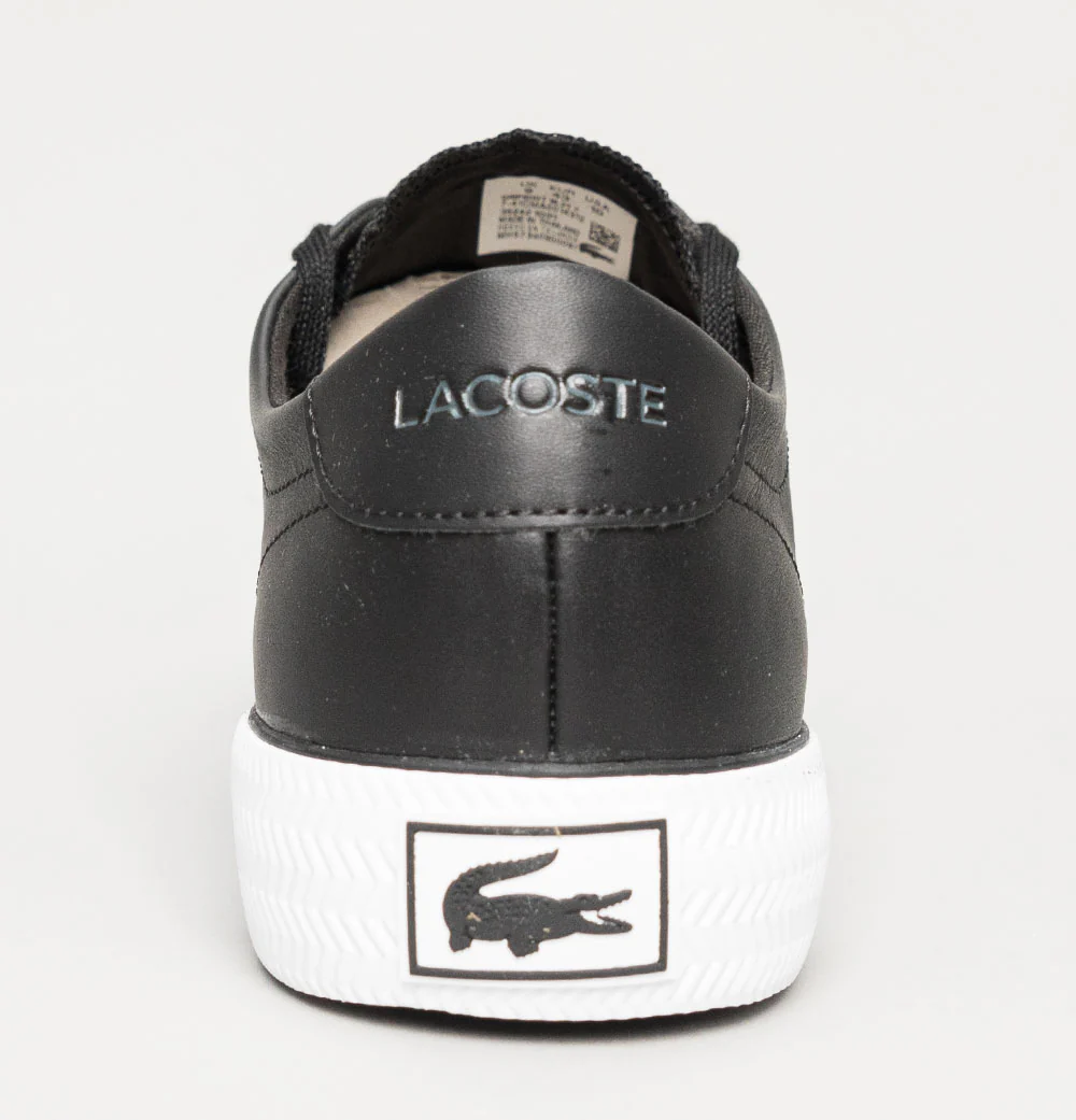 Lacoste Gripshot Trainers Black/White - Image 5