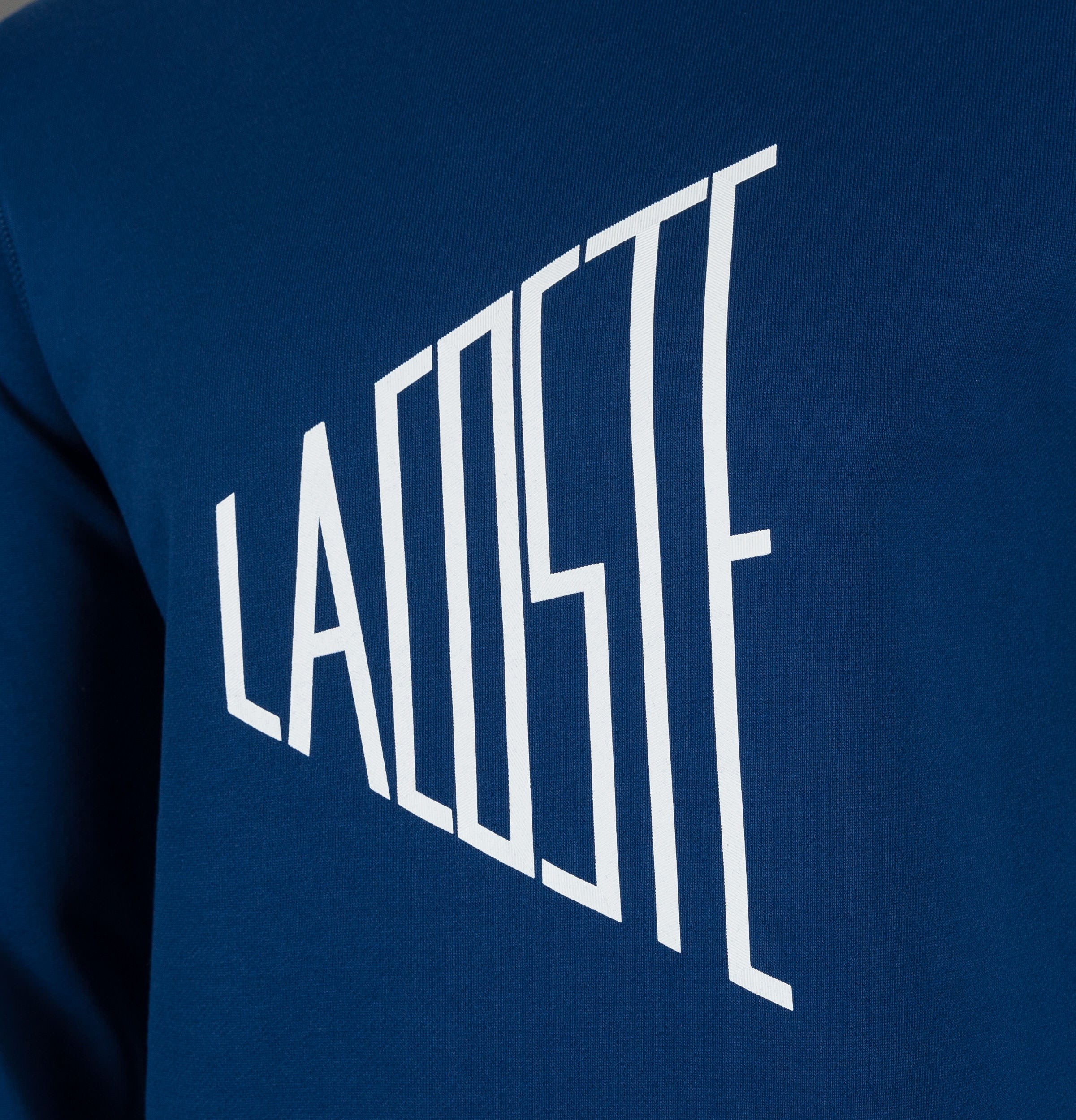 Lacoste Lettering Sweatshirt Marino Blue - Image 3