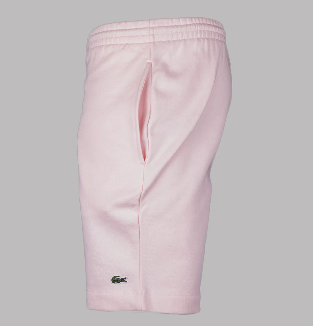 Lacoste Organic Brushed Cotton Shorts Pink