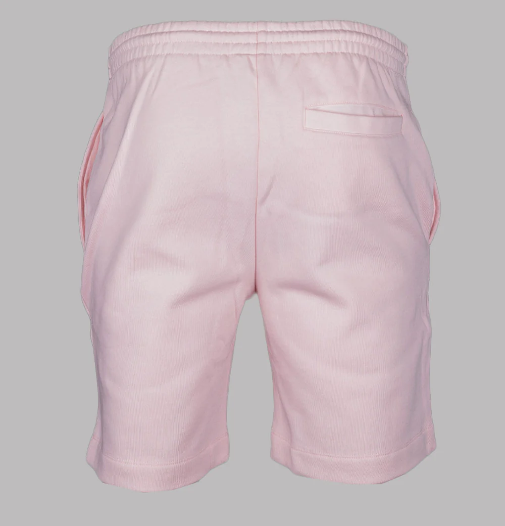 Lacoste Organic Brushed Cotton Shorts Pink - Image 3