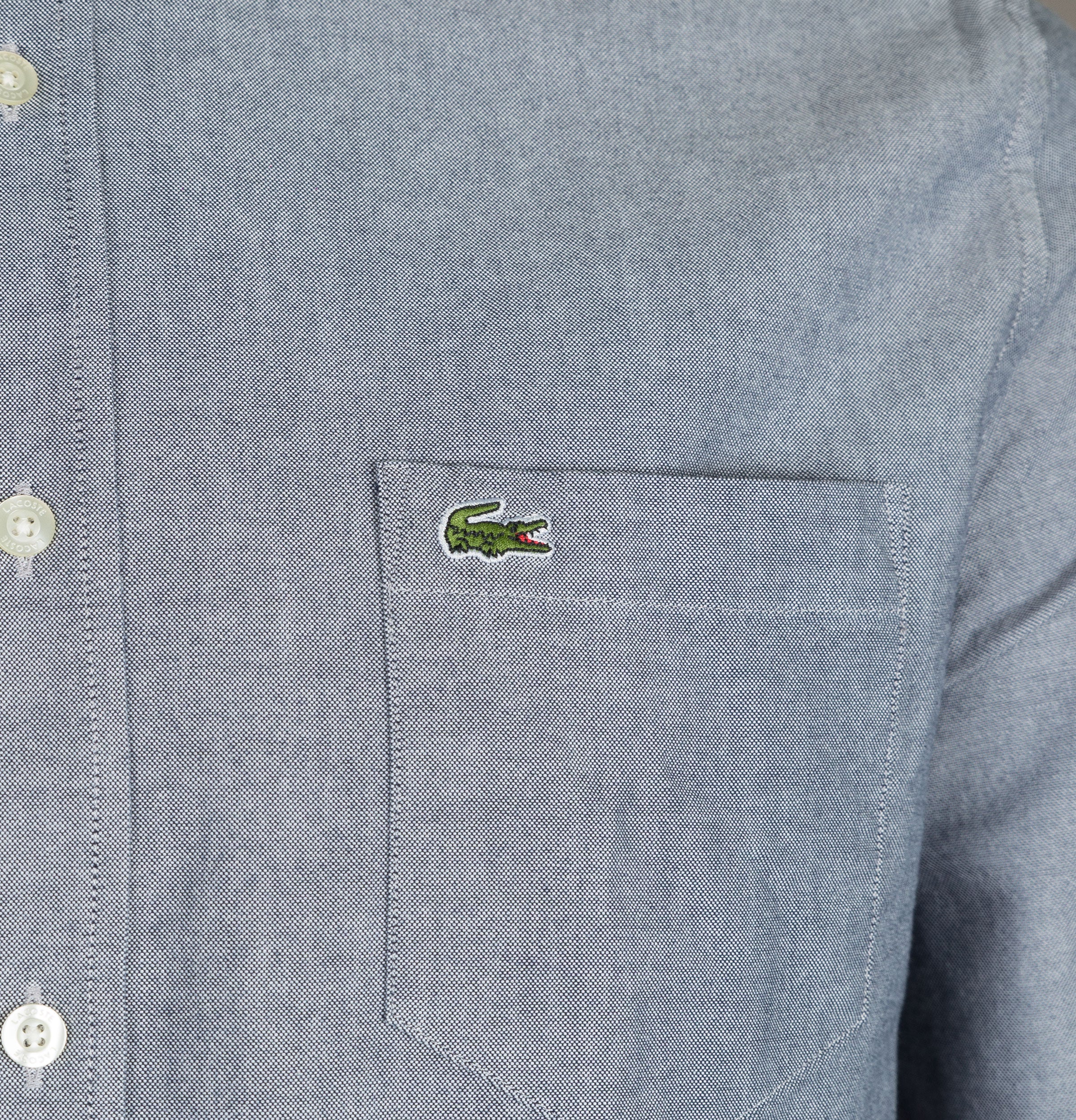 Lacoste Regular Fit Cotton Oxford Shirt - Image 4