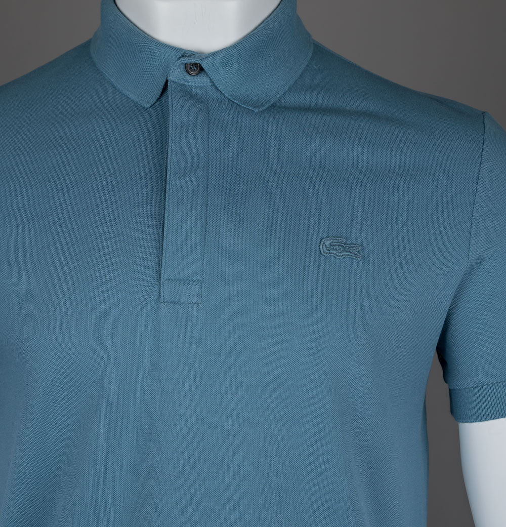 Lacoste Smart Paris Polo Shirt Blue - Image 3