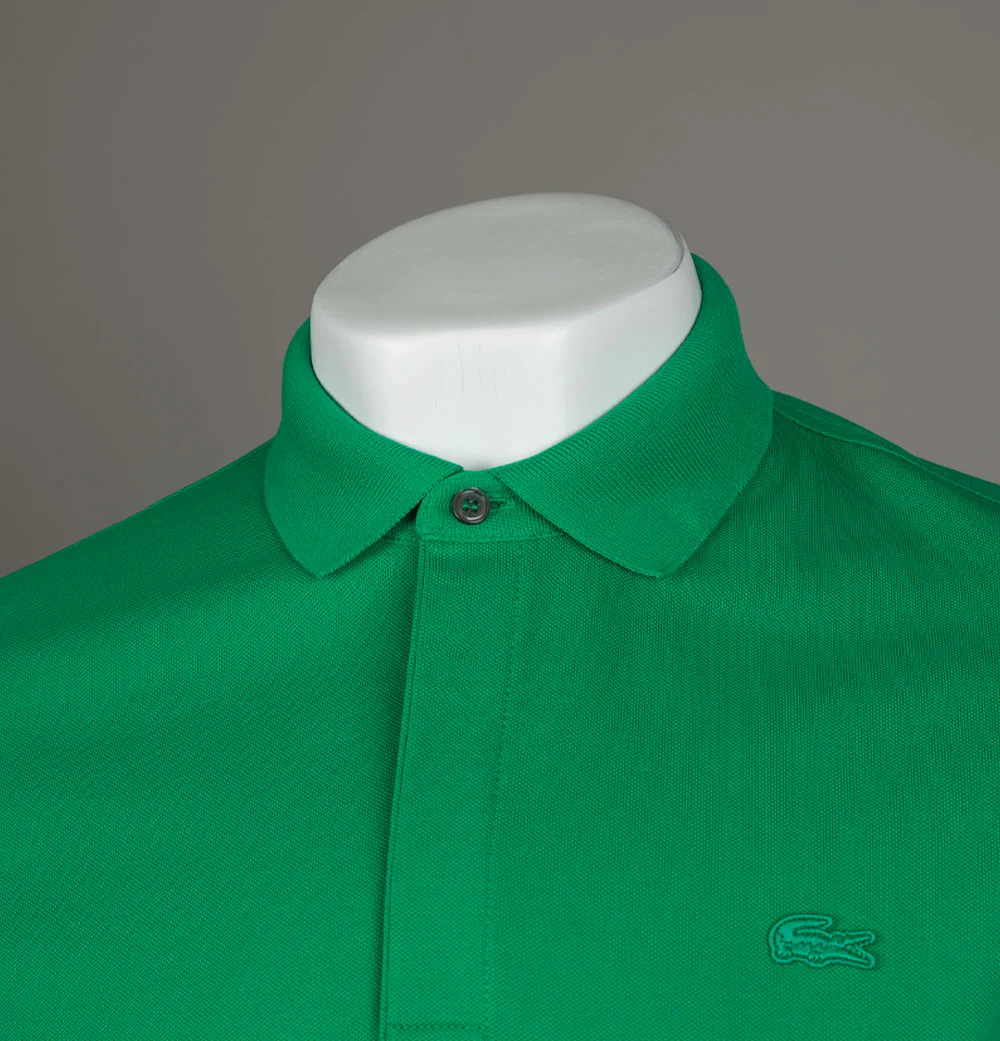 Lacoste Smart Paris Polo Shirt Fluorine Green - Image 3