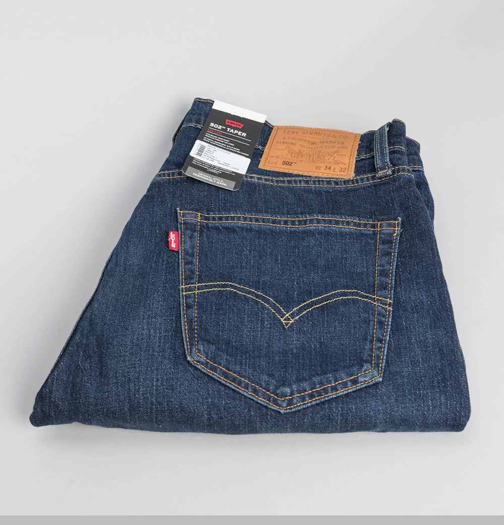 Levi's® 502™ Regular Taper Fit Jeans Rainfall - Image 6
