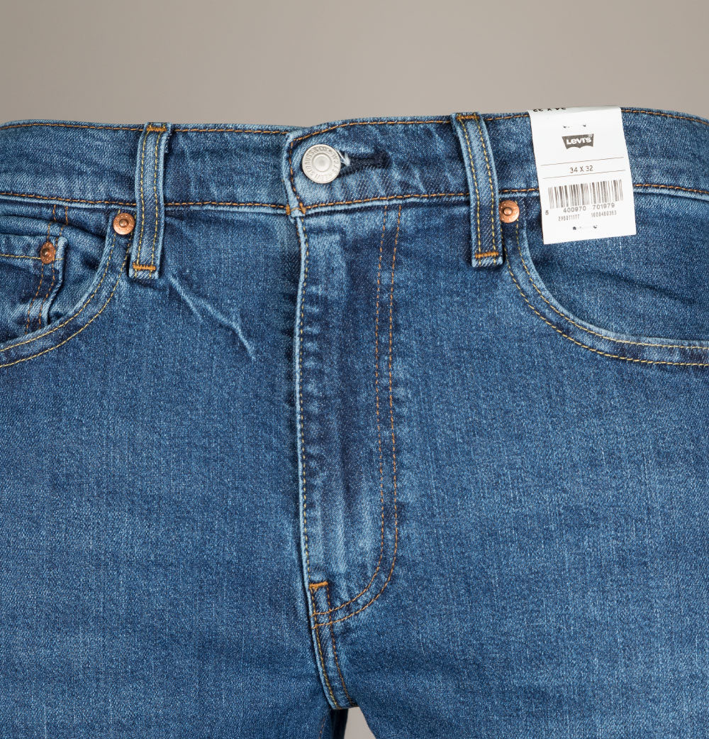 Levi's® 502™ Regular Taper Fit Stretch Jeans Cross The Sky Adv - Image 3