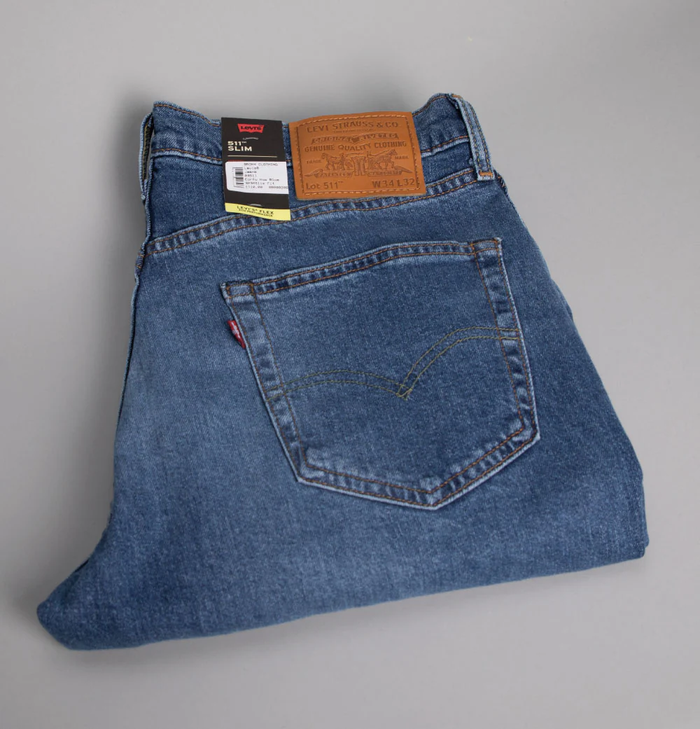 Levi's® 511™ Slim Fit Flex Jeans Corfu How Blue Adv - Image 6
