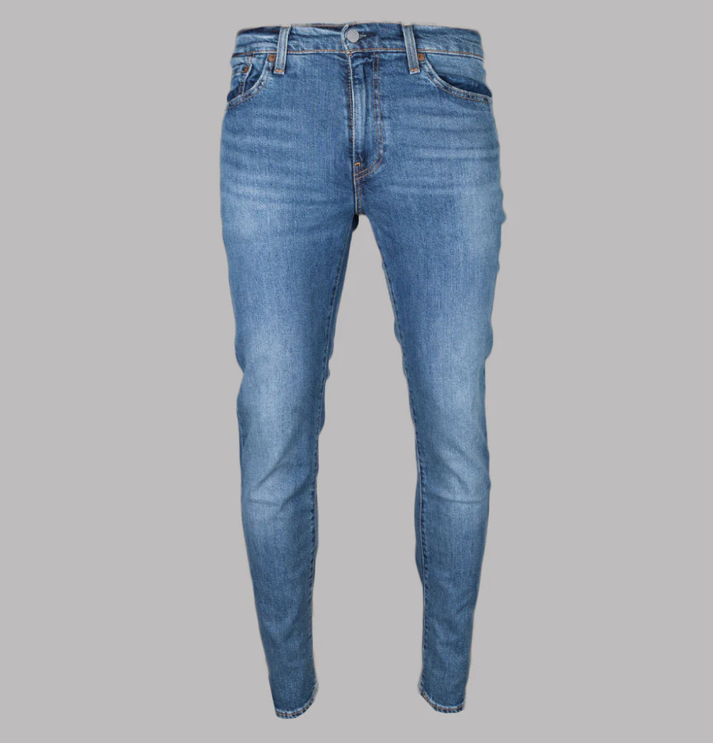 Levi's® 511™ Slim Fit Flex Jeans Medium Indigo Worn In - Image 2