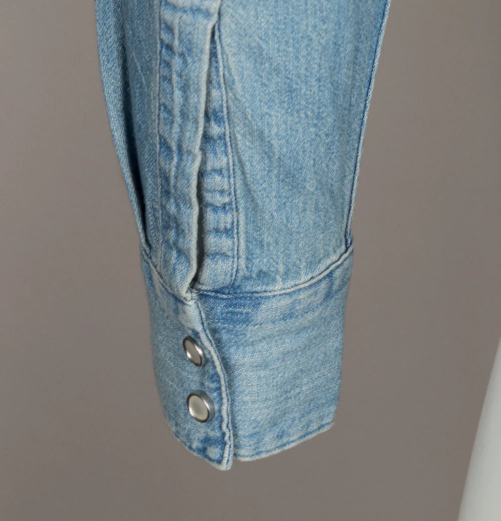 Levi's® Barstow Western Denim Shirt Red Cast Stone - Image 5