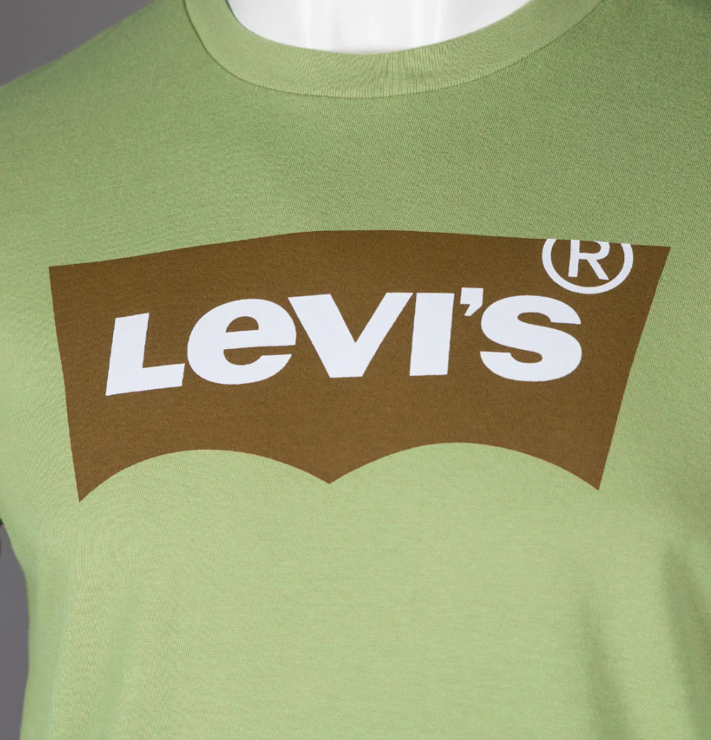 Levi's® Graphic Crew Neck T-Shirt Cedar Green - Image 3