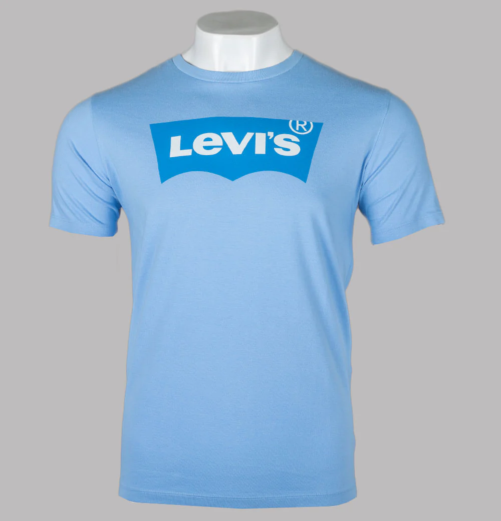 Levi's® Graphic Crew Neck T-Shirt Sky Blue