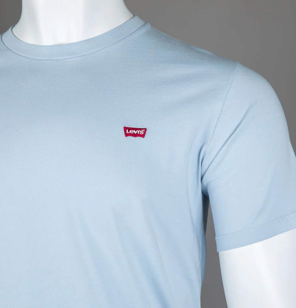Levi's® Original HM T-Shirt Sky Blue - Image 3
