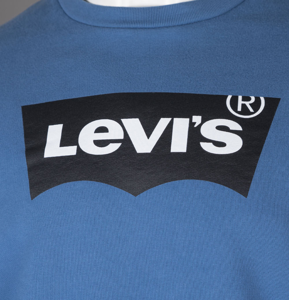 Levi's® Standard Graphic Sweatshirt Sunset Blue - Image 3