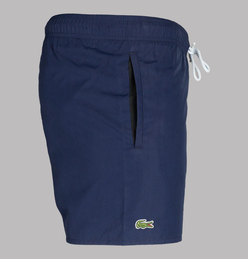 Lacoste Light Quick-Dry Swim Shorts Navy - Image 2