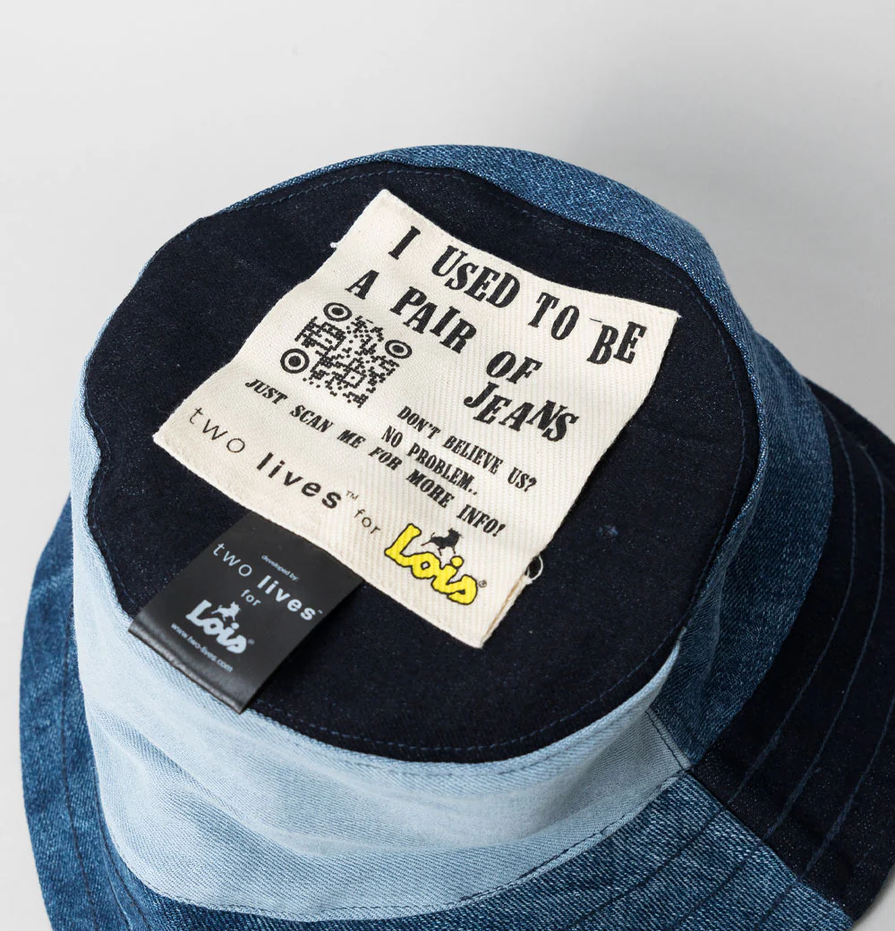 Lois Bucket Hat Indigo - Image 4