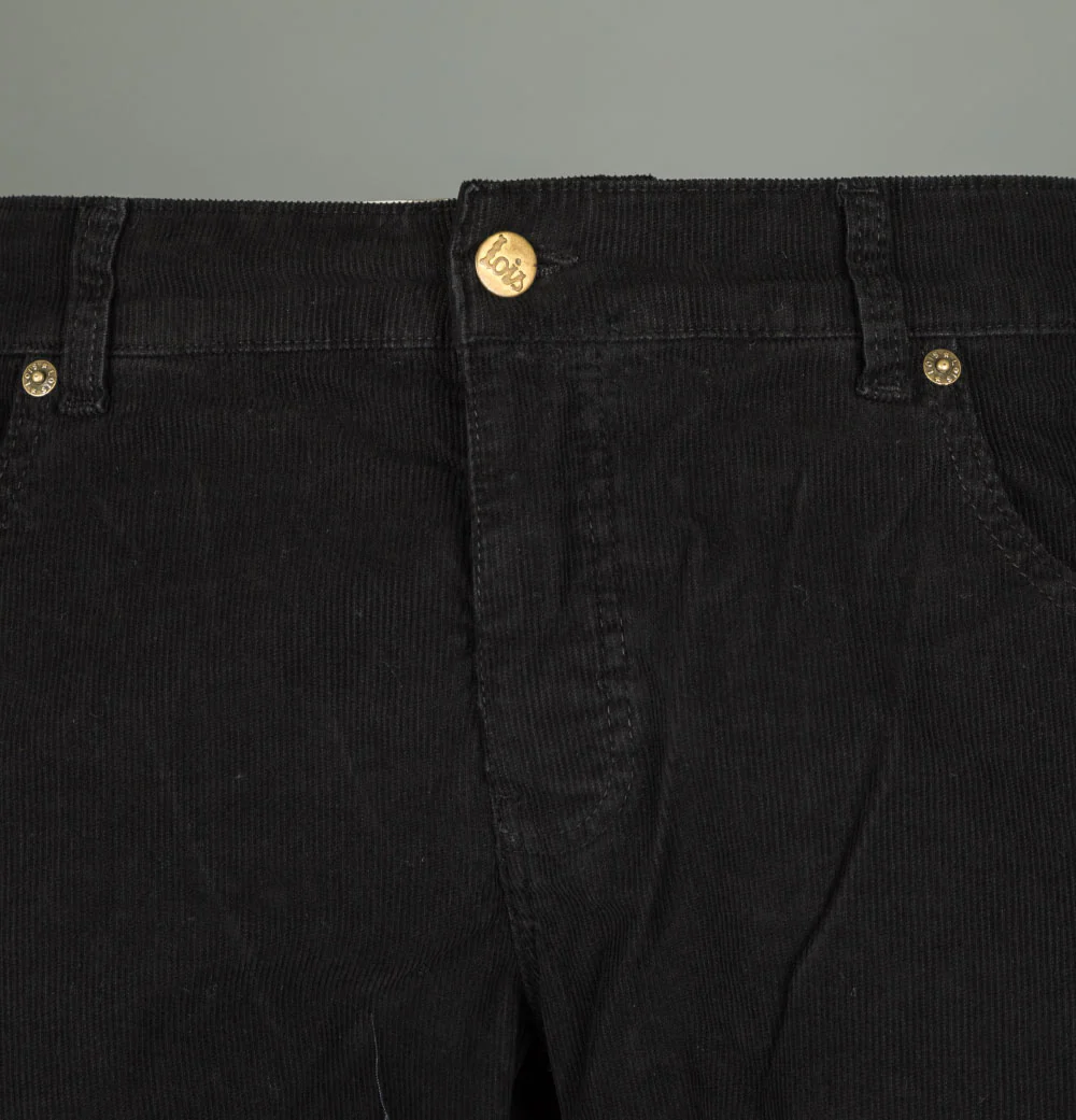 Lois Sierra Fine Needle Cords Black - Image 4