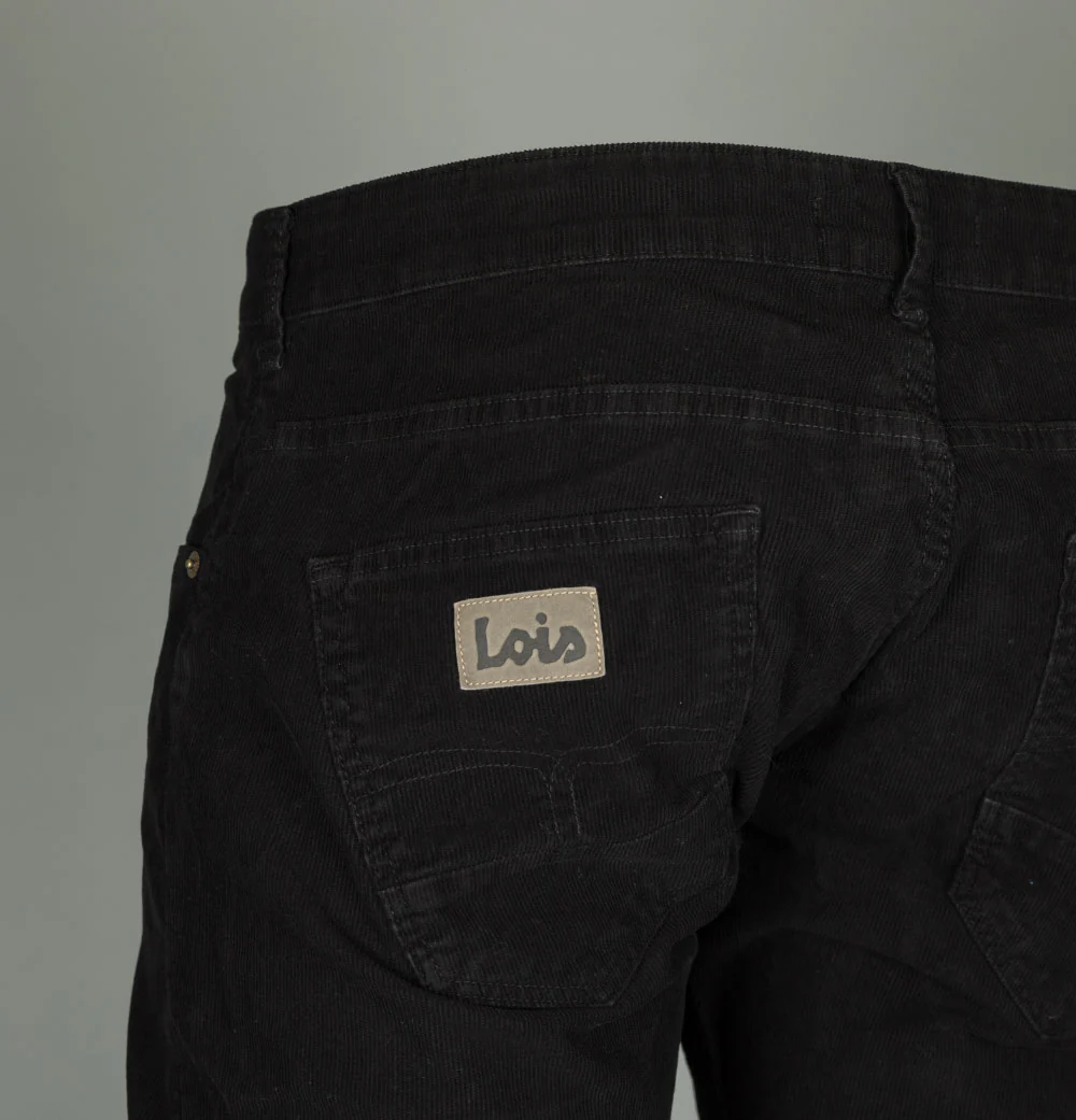 Lois Sierra Fine Needle Cords Black - Image 6