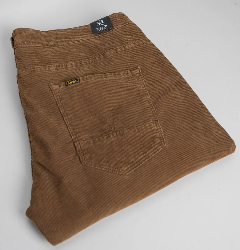 Lois Sierra Fine Needle Cords Brown - Image 7