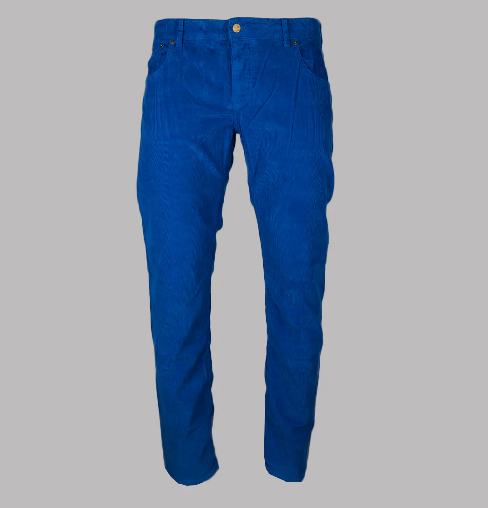 Lois Sierra Fine Needle Cords Electric Blue - Image 2