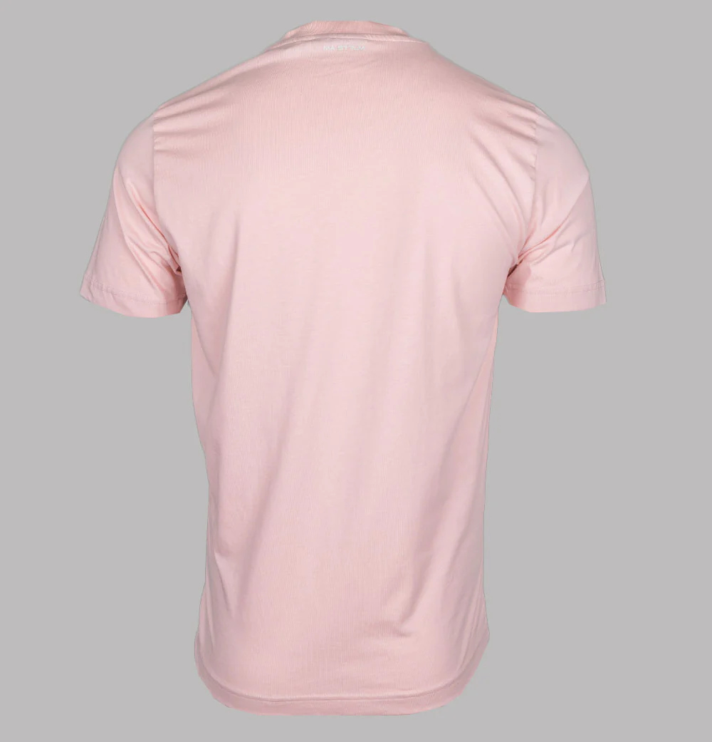 Ma.Strum Compass Print T-Shirt Mud Pink - Image 2