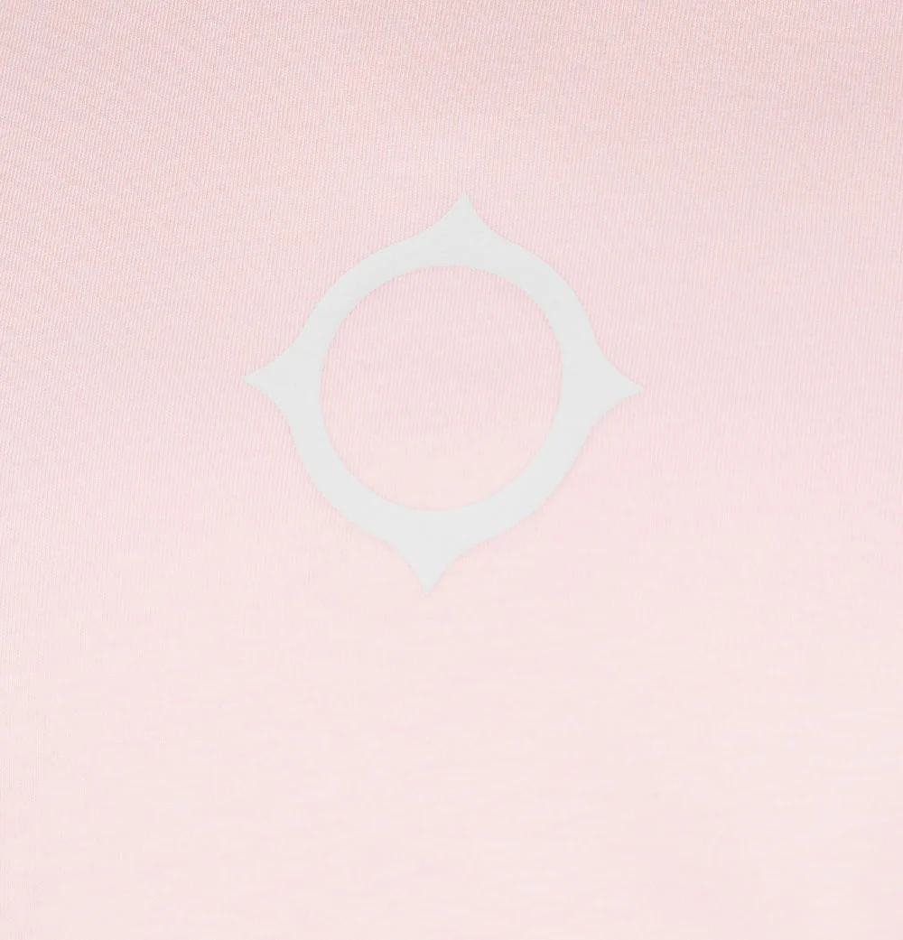 Ma.Strum Compass Print T-Shirt Mud Pink - Image 3