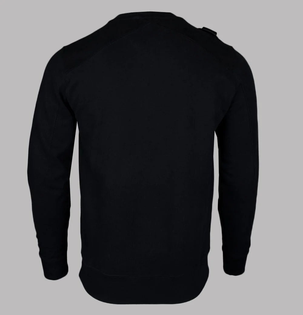 Ma.Strum Core Crew Sweat Jet Black - Image 2